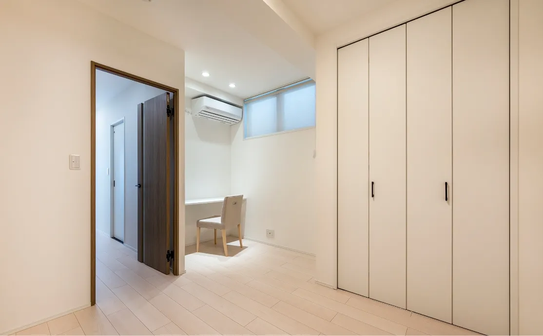 阿佐ヶ谷１Ｋモデルルームの室内