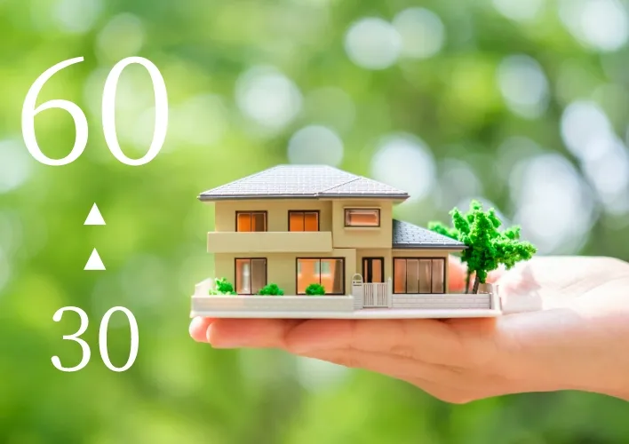 最長で60年まで保証