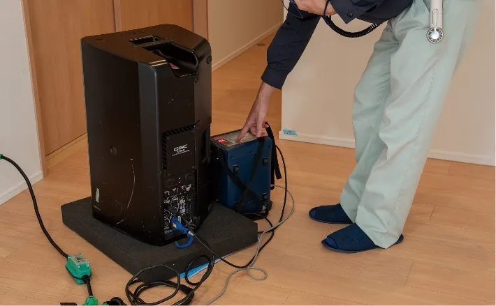 界壁の音響性能測定