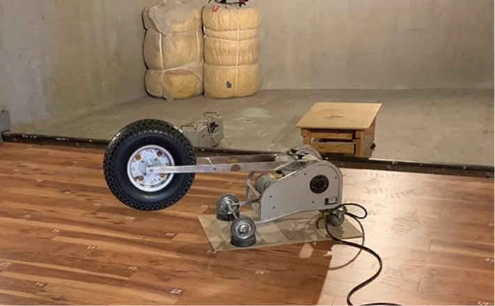 床の遮音レベル試験