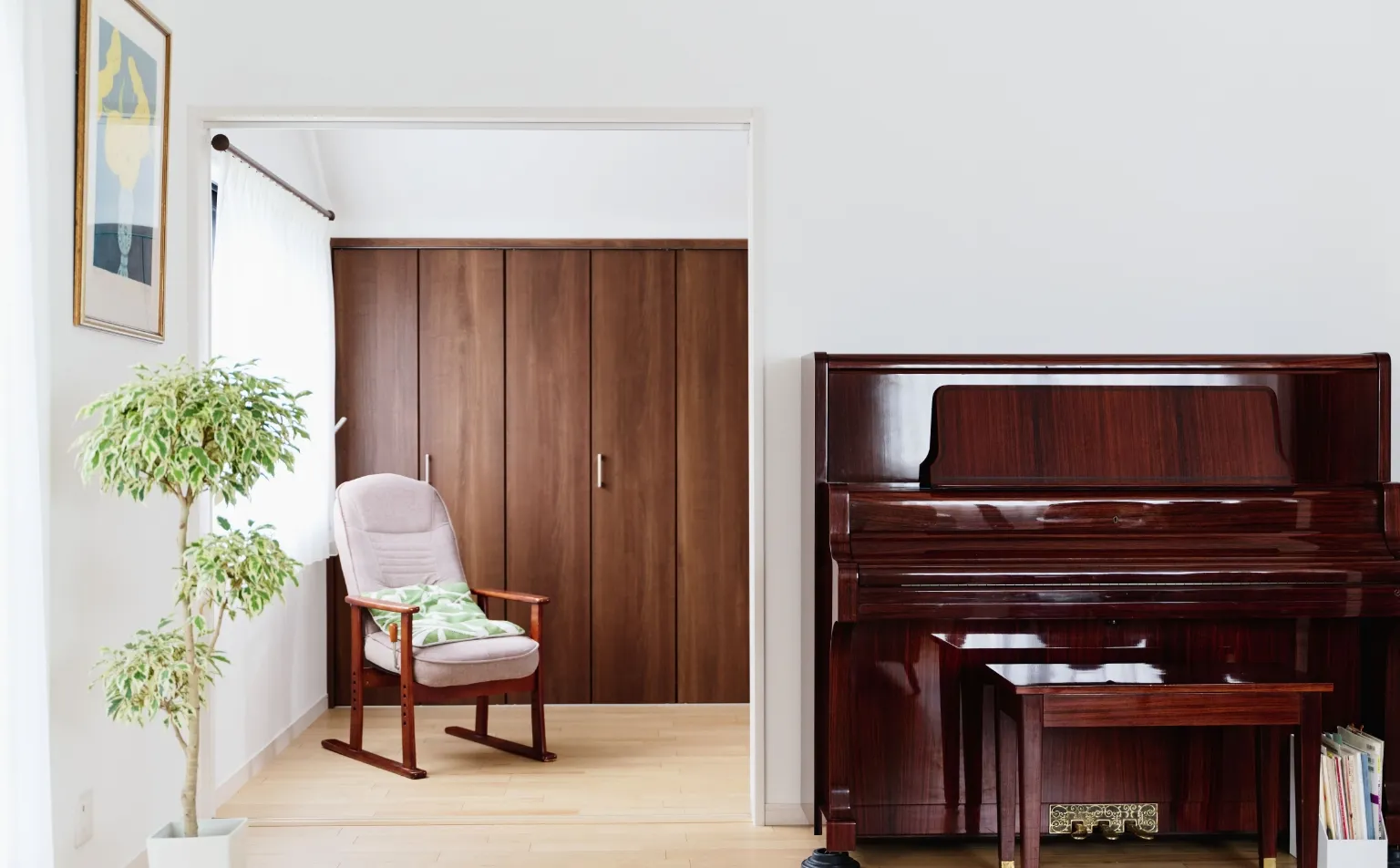 好きなものだけに囲まれた２階リビングの住まい