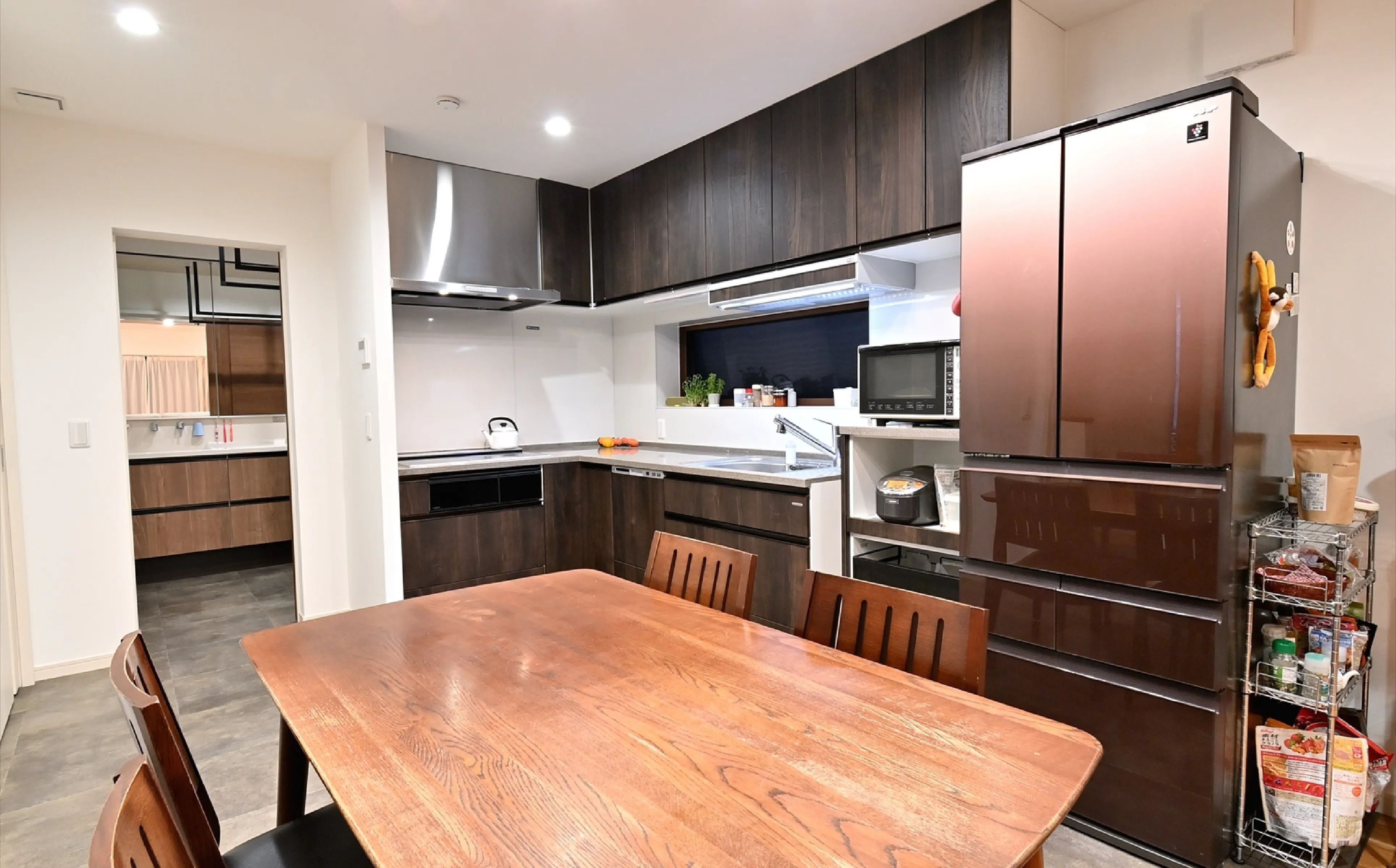 家事がしやすく住みやすい動線を重視