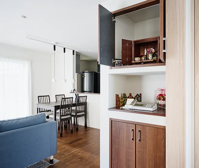 置き場所に困りがちな物がきちんと収まるアイデア image - 2