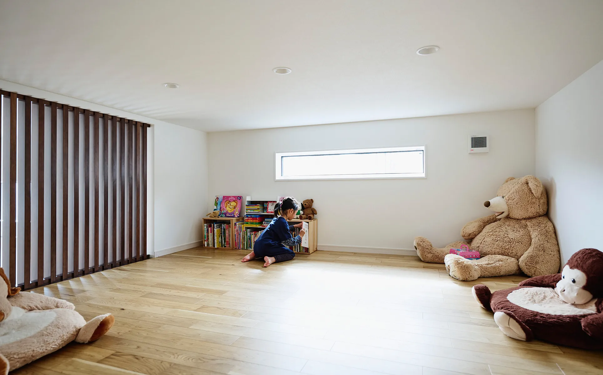 広々としたソライオは子どもたちの大のお気に入りスペース