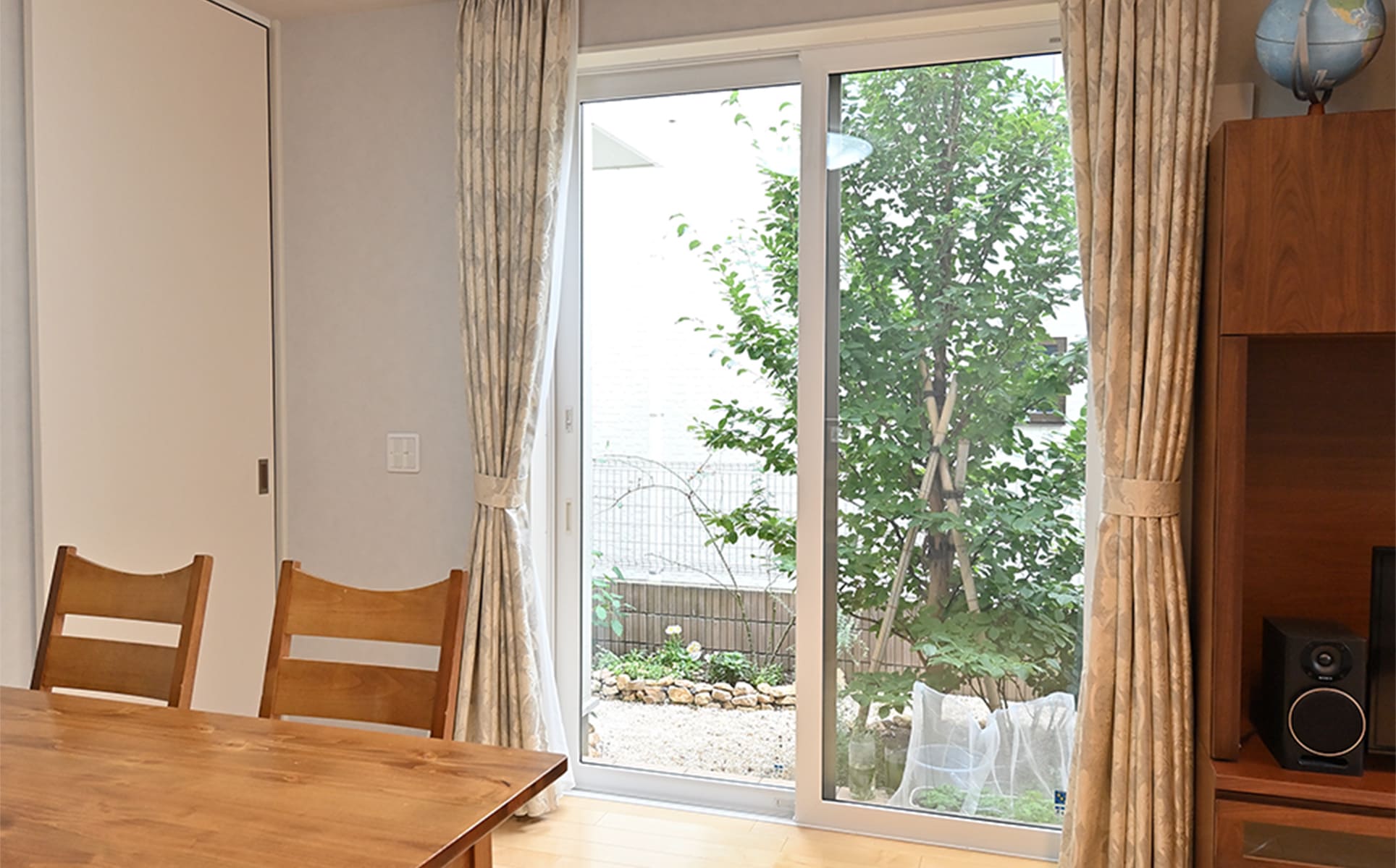 家族とともに成長する庭