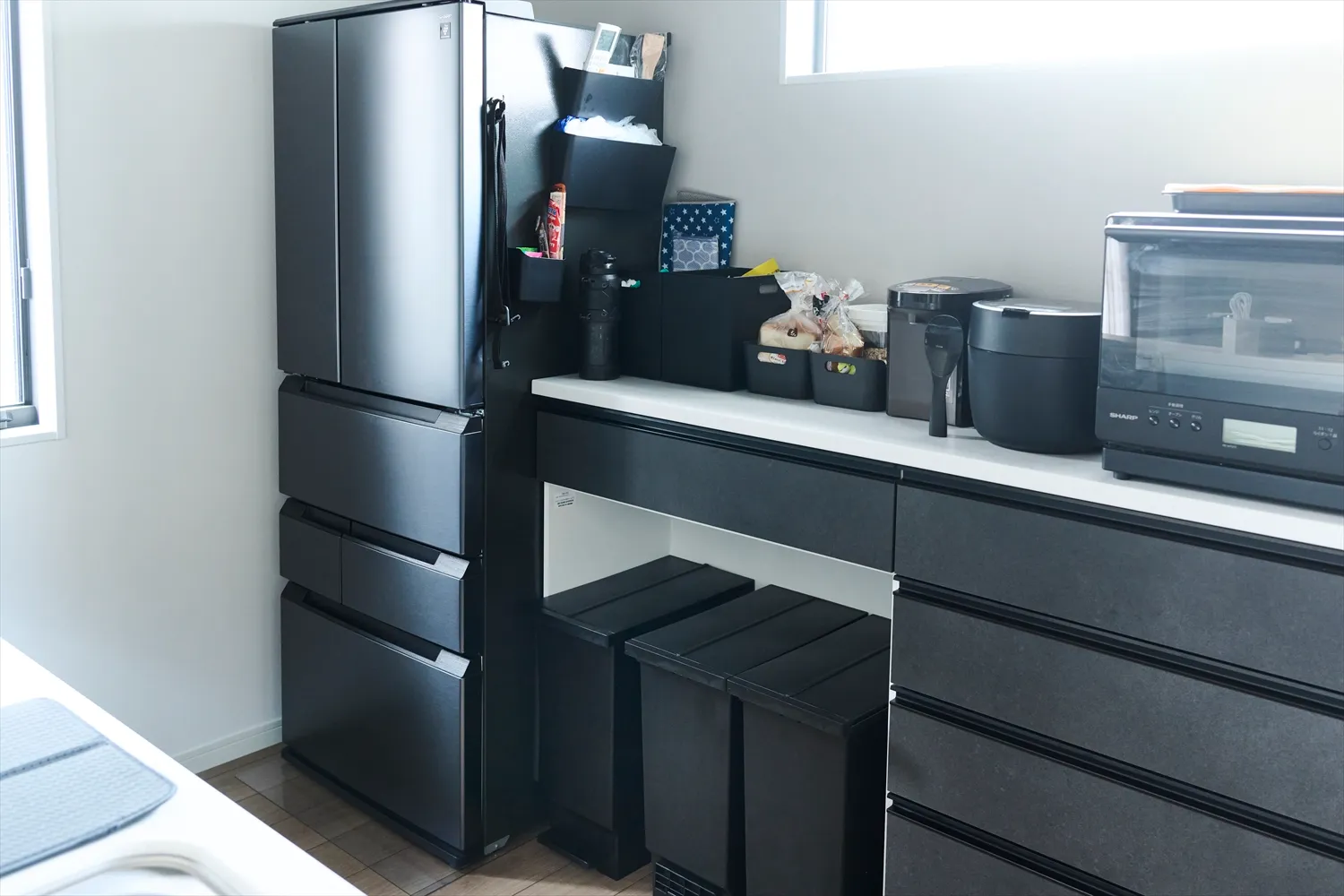 キッチンの食器棚