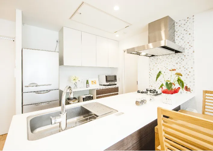 オープンカウンターキッチン