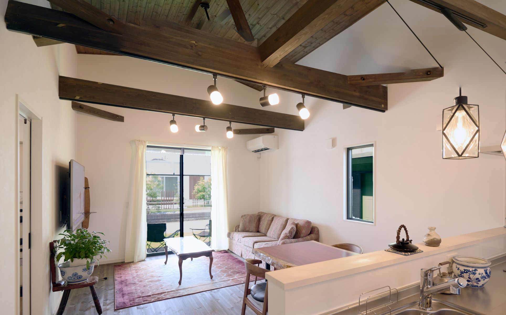 木質感あふれるLDK