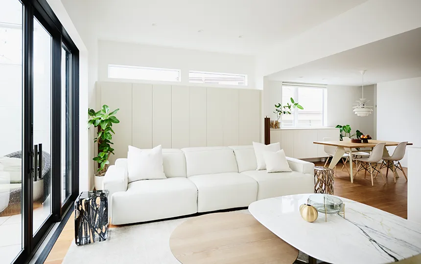 ご夫婦のリビング