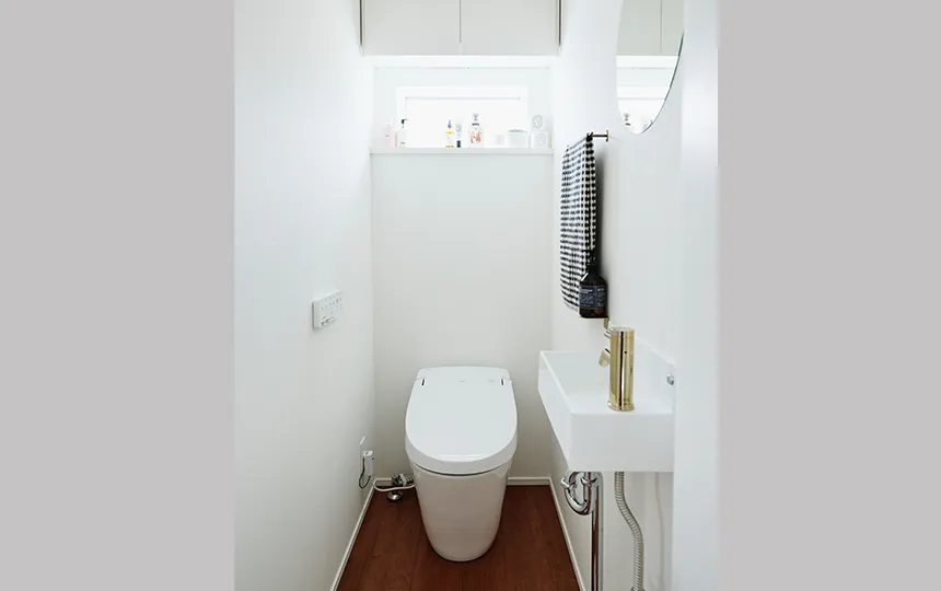 ご夫婦のトイレ