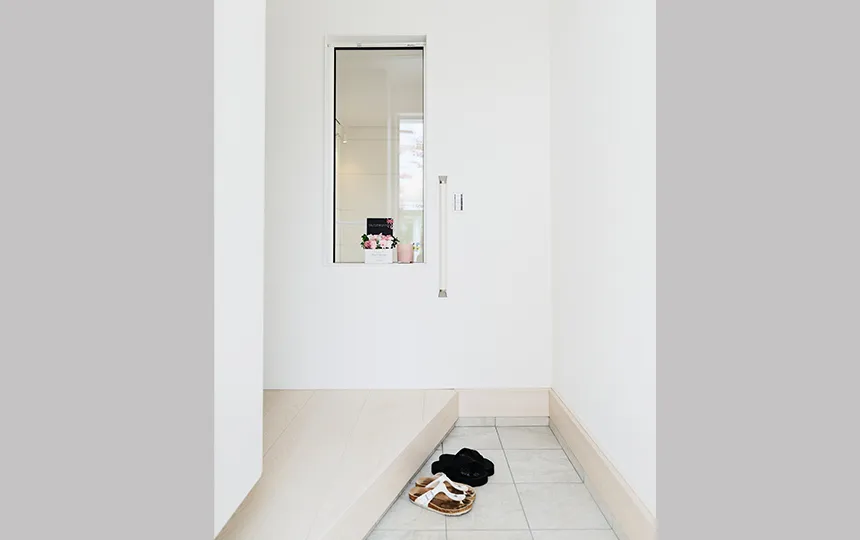 お母さまの玄関