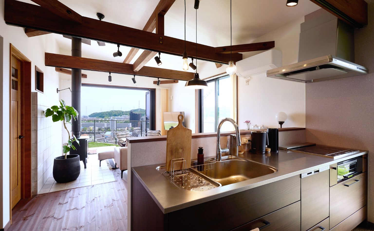 眺望豊かな平屋の住まい