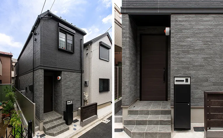 間口4.2mに建つ、最大限に敷地を活かした住まい - 2