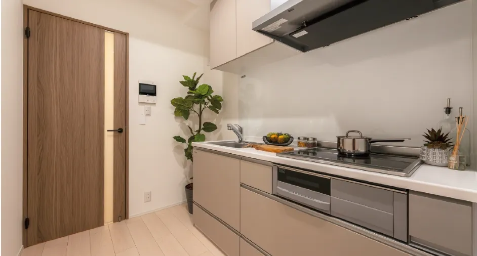 阿佐ヶ谷1Kモデルルーム キッチン