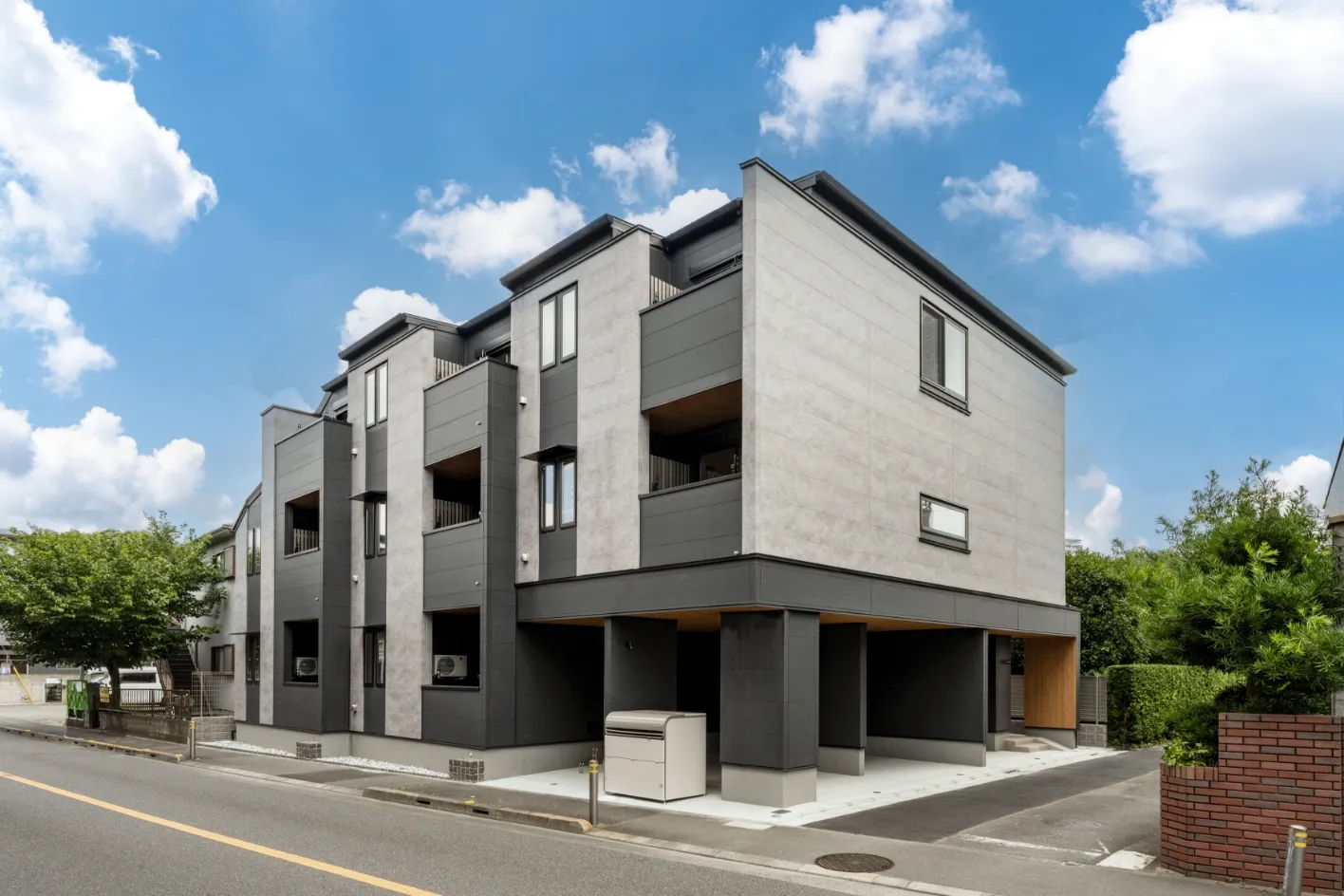 WOOD RESIDENCE(ラ・シェルディア)の外観