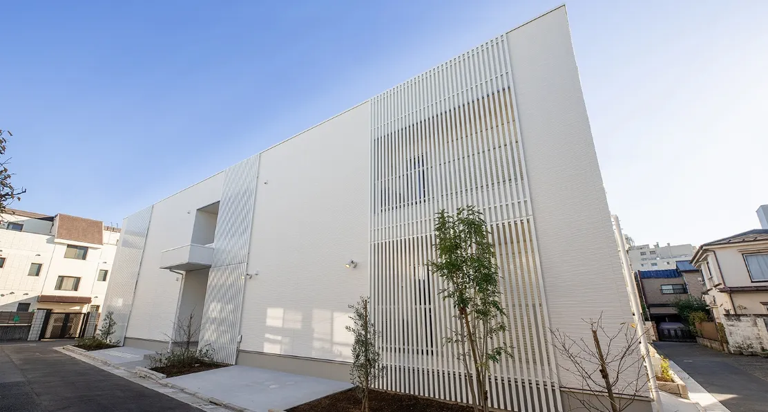 2階建て共同住宅 外観