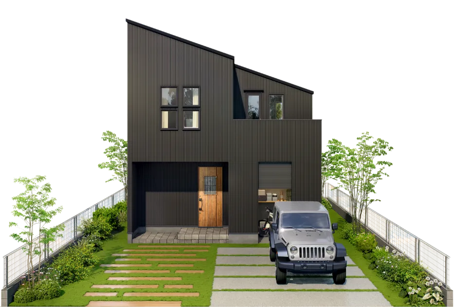 Sub image for アウトドア 収納が充実した家